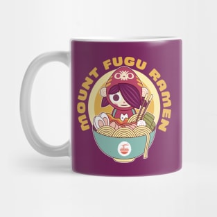 Mount Fugu Kawaii Ramen Mug